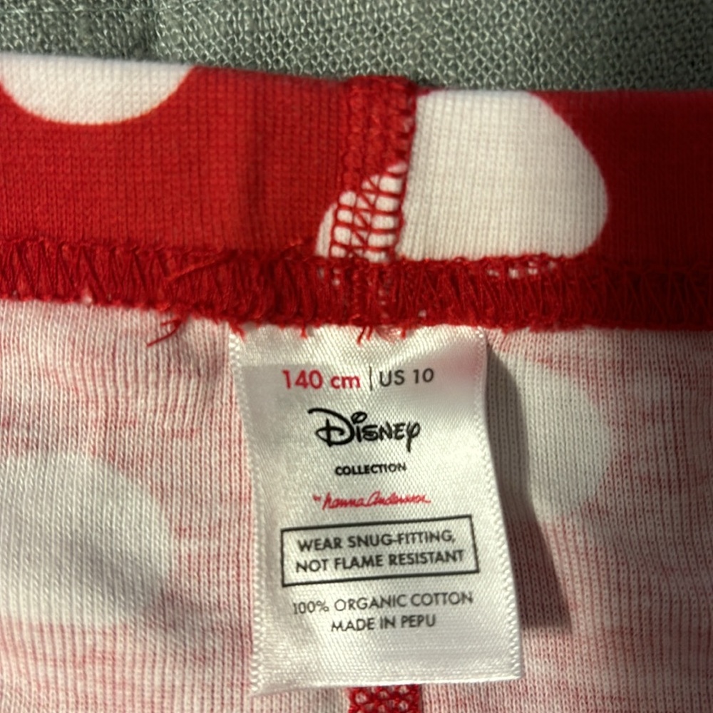 Girls Hanna Andersson pajamas size 10 - Picture 3 of 3
